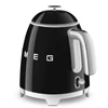 Kép 2/8 - KLF05BLEU - SMEG MINI VÍZFORRALÓ, retro, fekete