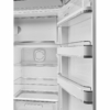 Kép 3/7 - FAB28RSV5 -  Smeg retro hűtőszekrény ezüst jobbos