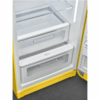 Kép 5/7 - FAB28RYW5 -  Smeg retro hűtőszekrény sárga jobbos