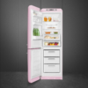 Kép 2/8 - FAB32LPK5 - Smeg Kombinált hűtő és fagyasztó rózsaszín balos
