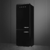 Kép 4/6 - FAB38RBL5 - Smeg Kombinált alulfagyasztós hűtőszekrény fekete jobbos