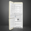Kép 2/6 - FAB38LCR5 - Smeg Kombinált alulfagyasztós hűtőszekrény bézs balos