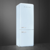 Kép 3/9 - FAB38RPB5 - Smeg Kombinált alulfagyasztós hűtőszekrény világoskék jobbos