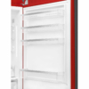 Kép 5/8 - FAB38RRD5 - Smeg Kombinált alulfagyasztós hűtőszekrény piros jobbos