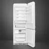 Kép 2/9 - FAB38RWH5 - Smeg Kombinált alulfagyasztós hűtőszekrény fehér jobbos