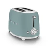Kép 2/5 - TSF01EGMEU - SMEG KENYÉRPIRÍTÓ, 50-es évek retro design, 2 szeletes, matt smaragdzöld