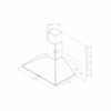 Kép 3/3 - PRF0123178B - Elica Berlin  fali kürtös páraelszívó 60 cm antracit