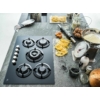 Kép 2/3 - MD0901008 - Master Kitchen beépíthető gáz főzőlap 75cm fekete - MKHG 7541-PR TC BK