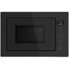 Kép 2/9 - KTM2620B - Kluge beépíthető mikrohullámú sütő grillel, 25L, fekete üveg