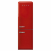 Kép 1/9 - FAB32RRD5 - Smeg Kombinált hűtő és fagyasztó piros jobbos