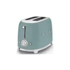 Kép 1/5 - TSF01EGMEU - SMEG KENYÉRPIRÍTÓ, 50-es évek retro design, 2 szeletes, matt smaragdzöld