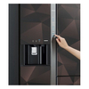 Kép 2/10 - M700VAGRU9X.DI - Hitachi side-by-side 3 ajtós hűtőszekrény és fagyasztó vákumfiókkal onyx üveg