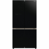 Kép 1/12 - WB640VRU0.GBK - Hitachi szabadonálló 4 ajtós hűtőszekrény és fagyasztó fekete üveg
