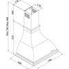 Kép 2/3 - 2238.6.110.06 - Silverline Retroline 2238 antracit 60 cm