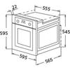 Kép 2/3 - BOL6DW.2 - Evido Level 60W multifunkciós sütő fehér