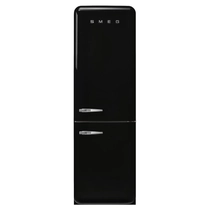 FAB32RBL5 - Smeg Kombinált hűtő és fagyasztó fekete jobbos