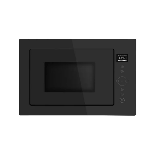 KTM2620B - Kluge beépíthető mikrohullámú sütő grillel, 25L, fekete üveg