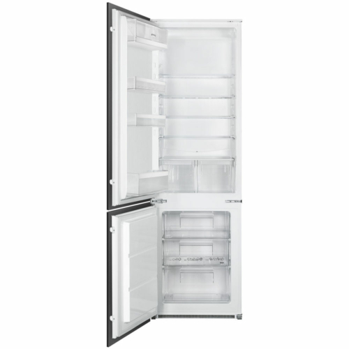 C4172FL - Smeg Beépíthető kombinált alul fagyasztós hűtő fehér balos