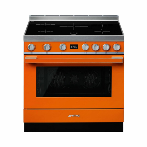 CPF9IPOR - Smeg cooker indukciós főzőlappal narancs