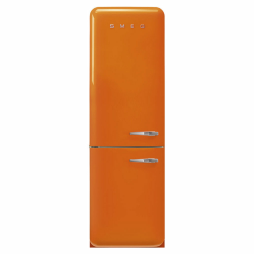 FAB32LOR5 - Smeg Kombinált hűtő és fagyasztó narancssárga balos