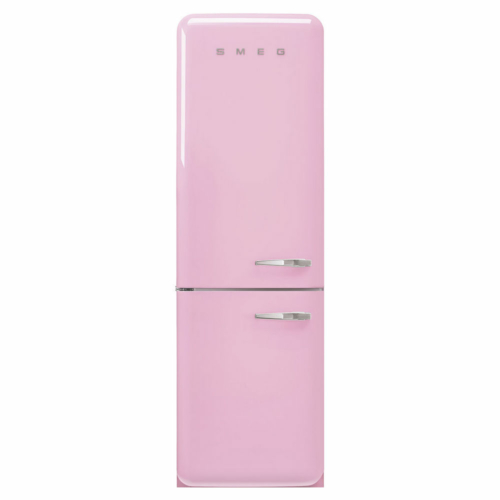 FAB32LPK5 - Smeg Kombinált hűtő és fagyasztó rózsaszín balos