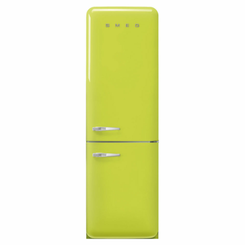FAB32RLI5 - Smeg Kombinált hűtő és fagyasztó limezöld jobbos