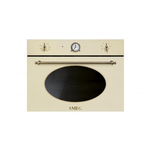 SF4800MPO - Smeg beépíthető mikrohullámú sütő bézs/bronz - SF4800MPO